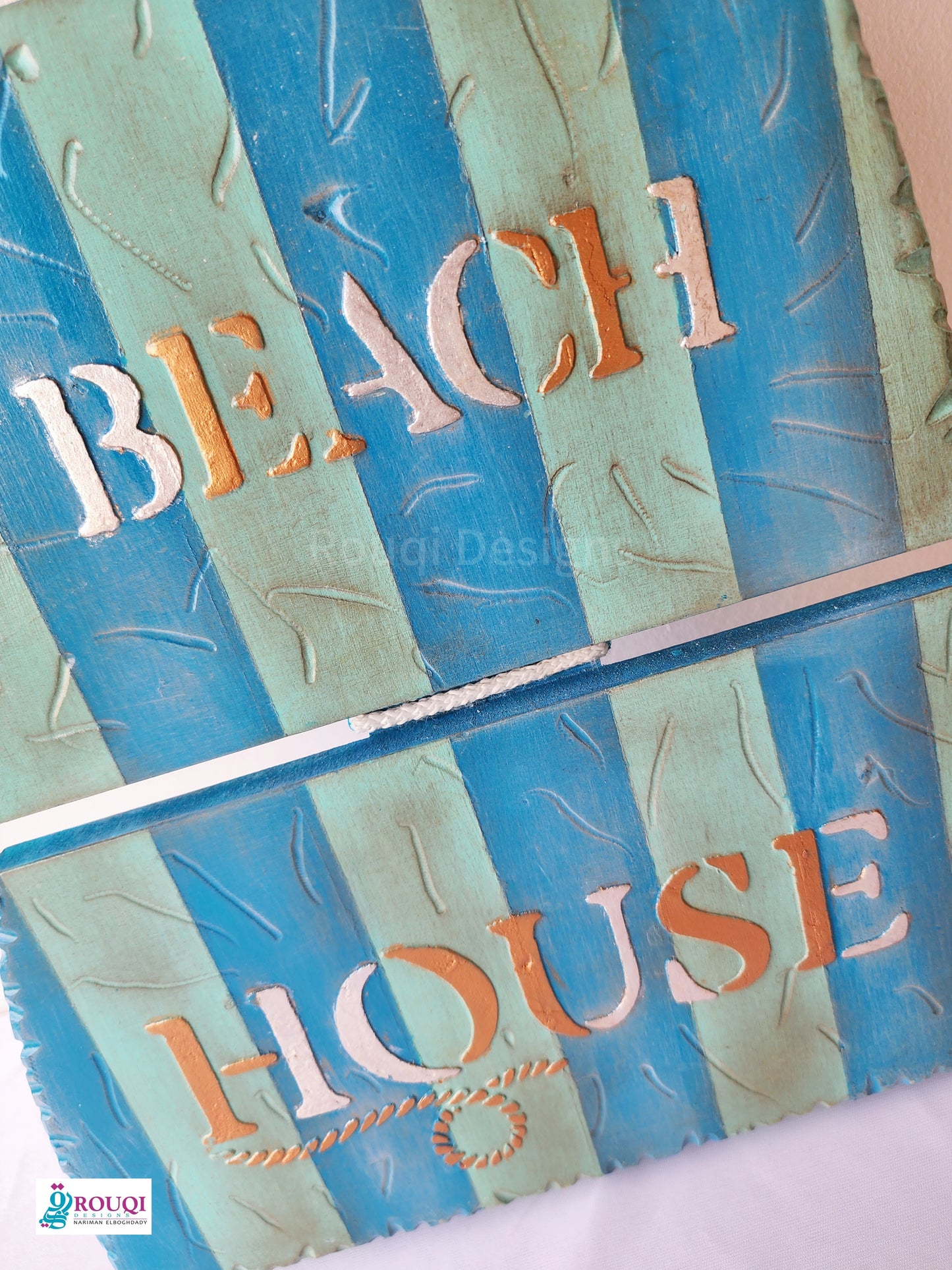 Welcome To Our Beach House Tableau