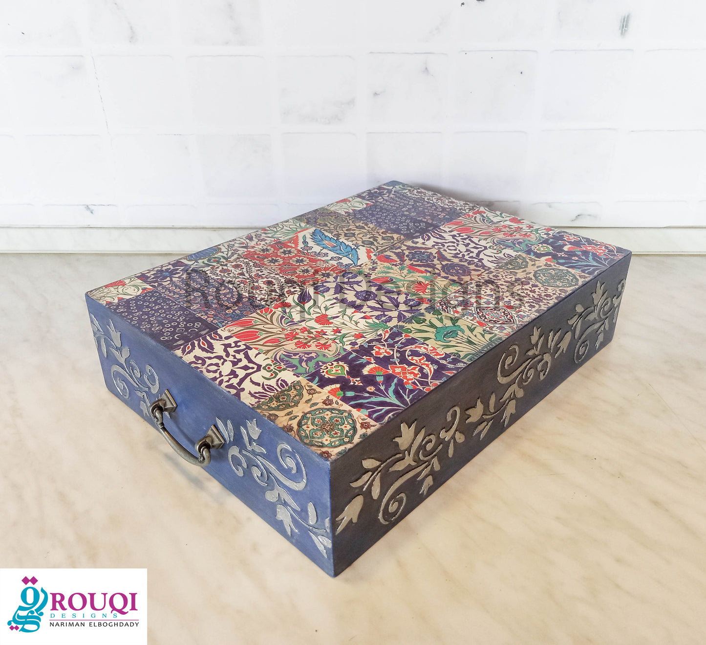 Blue Esspresso Box