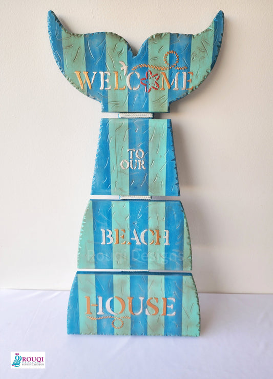 Welcome To Our Beach House Tableau