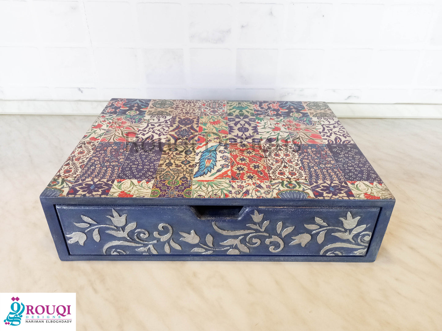 Blue Esspresso Box