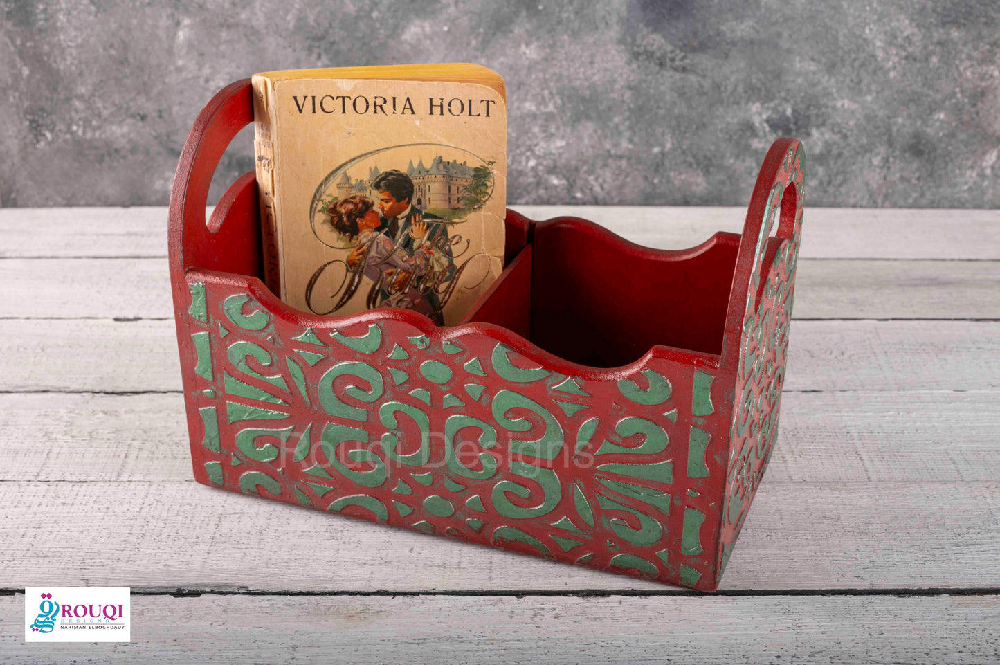 Red Organizer 2 holes