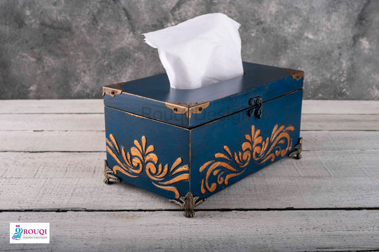 Blue Tissue Box