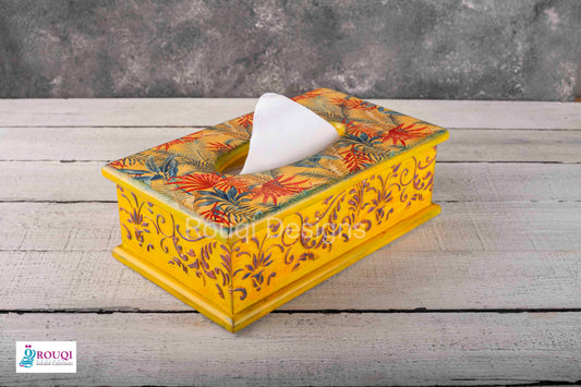 Yellow Tissue Box